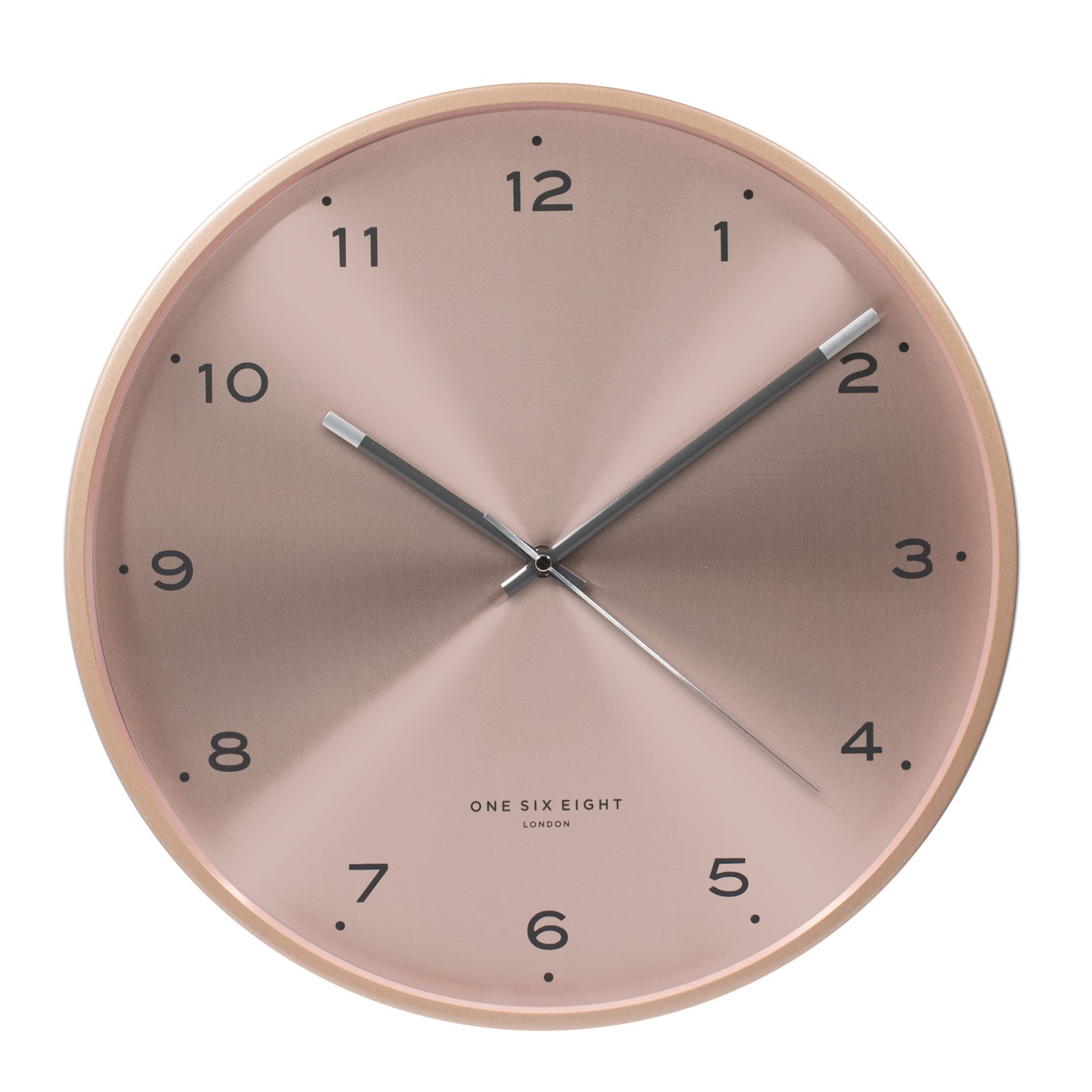 ELSA 30cm Champagne Blush Silent Wall Clock