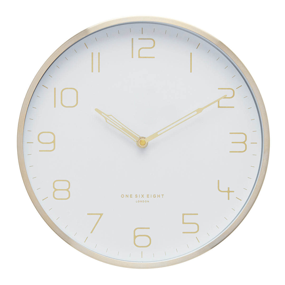 LILY White 30cm  Wall Clock