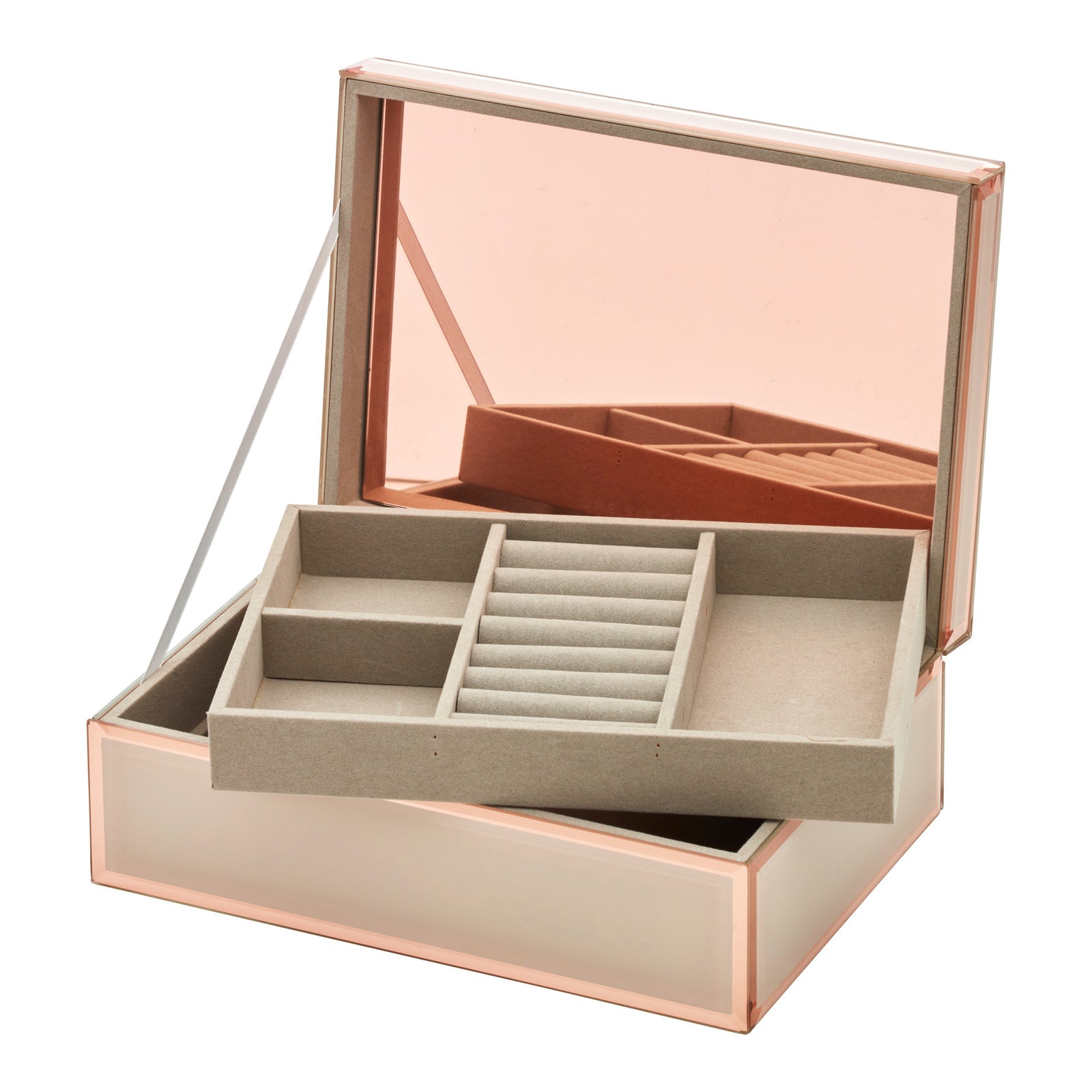 SARA Blush Large Jewellery Box