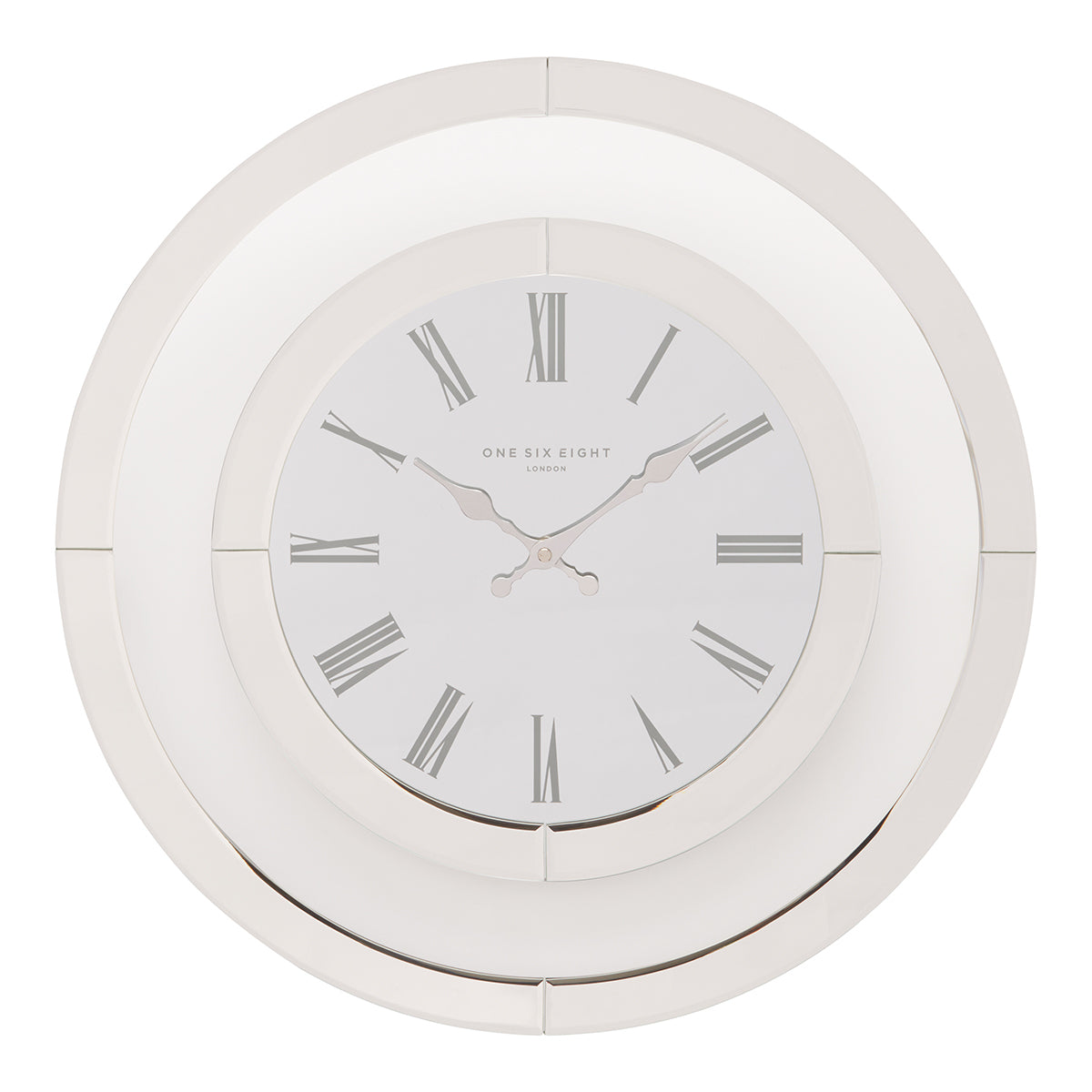 HAMPTONS 50cm Glass Wall Clock