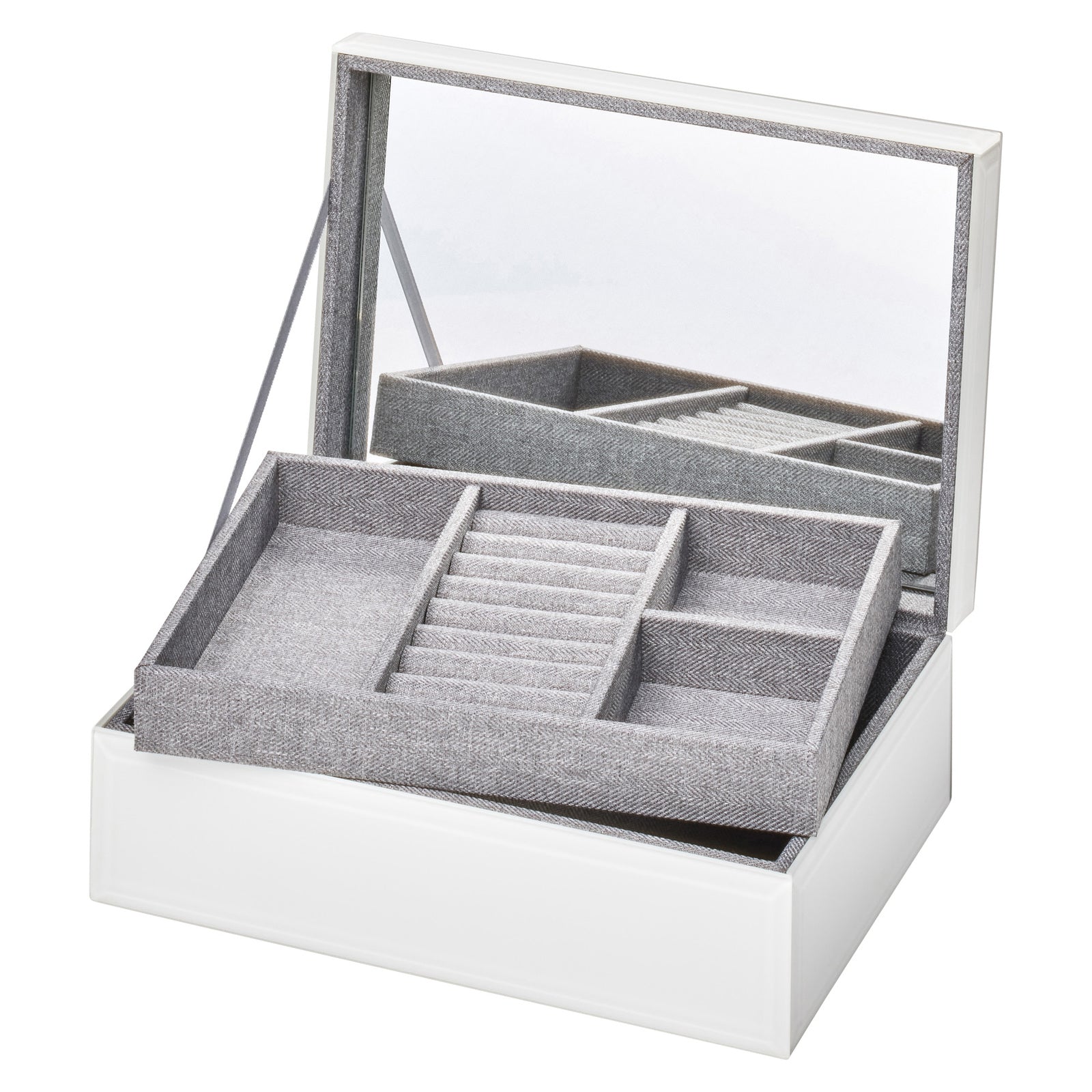 MATILDA White Large Jewellery Box