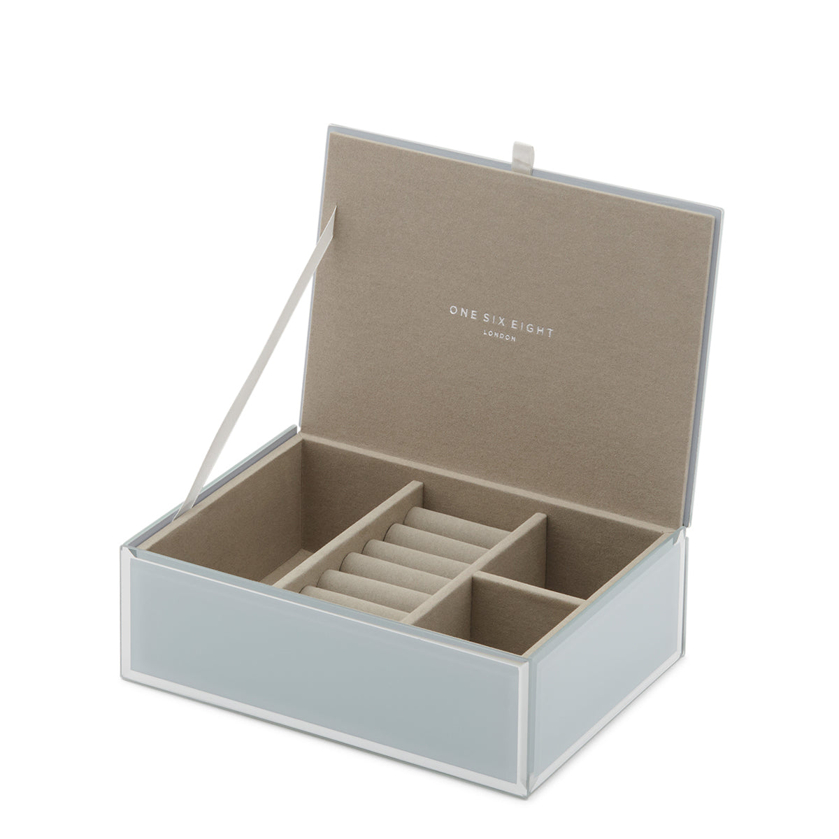 SARA Pale Blue Medium Jewellery Box