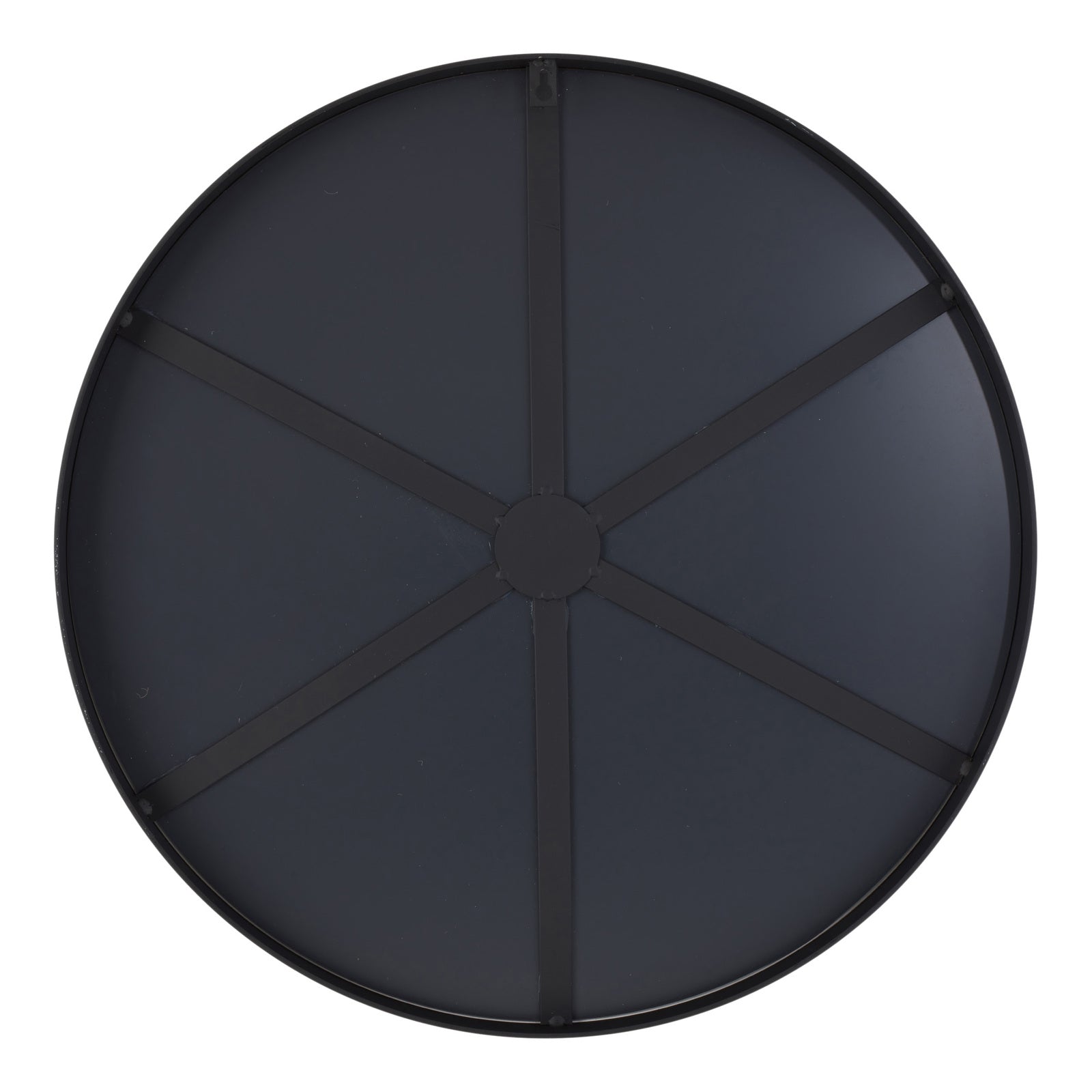 GEMMA 80cm Stainless Steel Mirror - Black