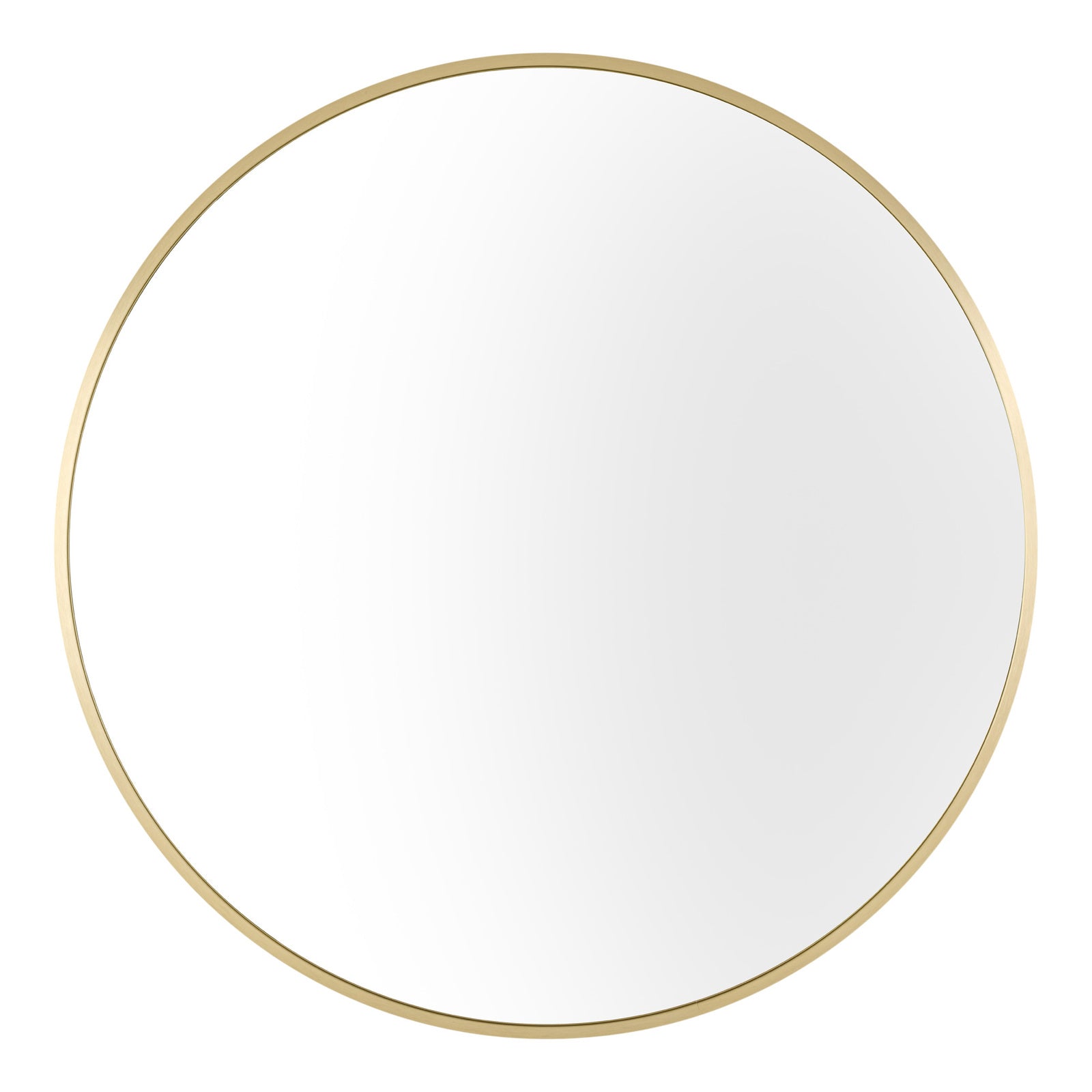 STACEY 60cm Champagne Gold Aluminium Mirror